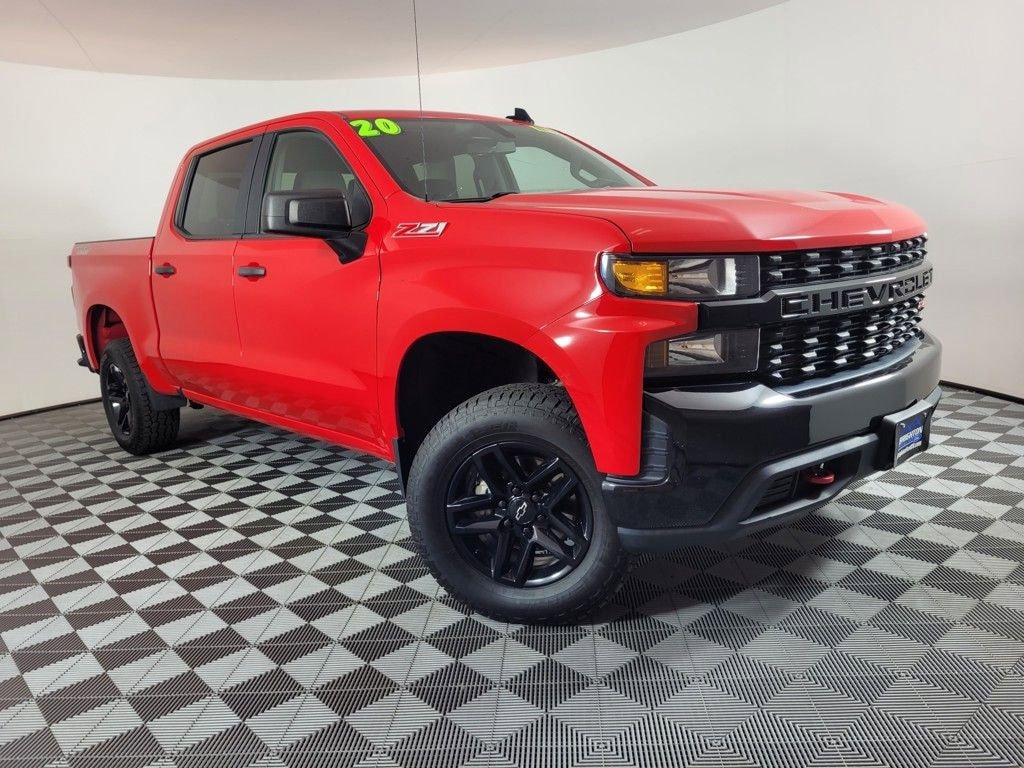 Used 2020 Chevrolet Silverado 1500 Custom Trail Boss Truck Crew Cab