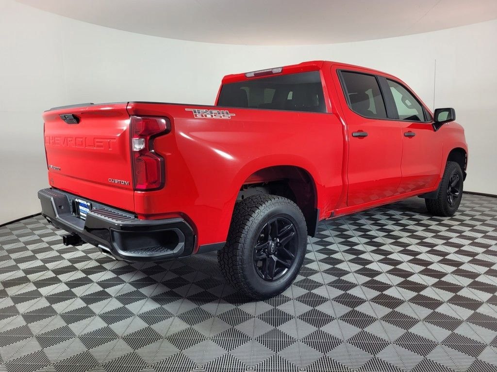 Used 2020 Chevrolet Silverado 1500 Custom Trail Boss Truck Crew Cab