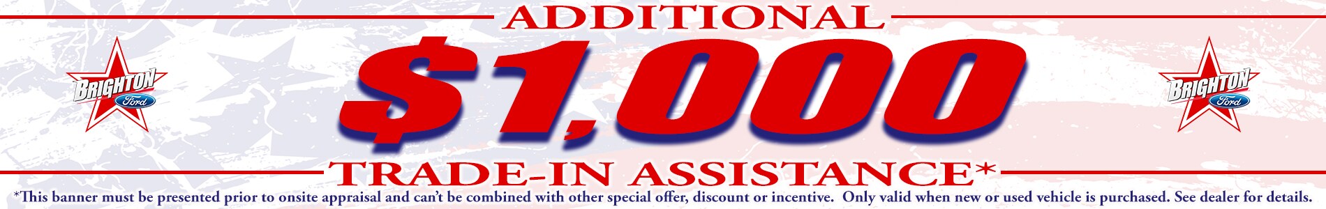 Used Car Sale Trade-in Bonus Cash New Hudson Ford Dealership