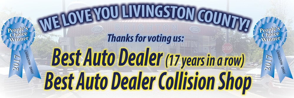 Livingston Daily Peoples Choice Winner 2017 Best Auto Dealership