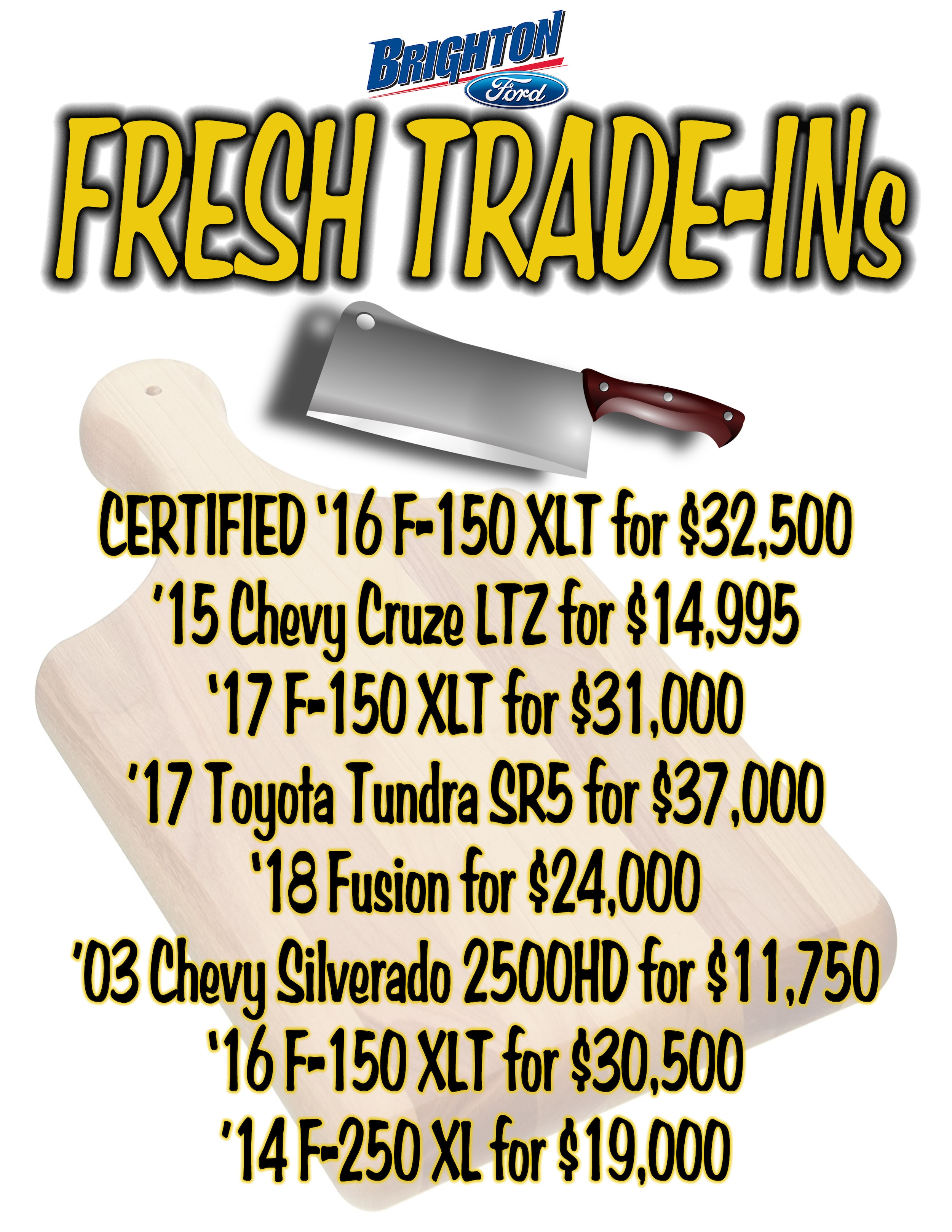 Used Car Trade-ins Howell, MI