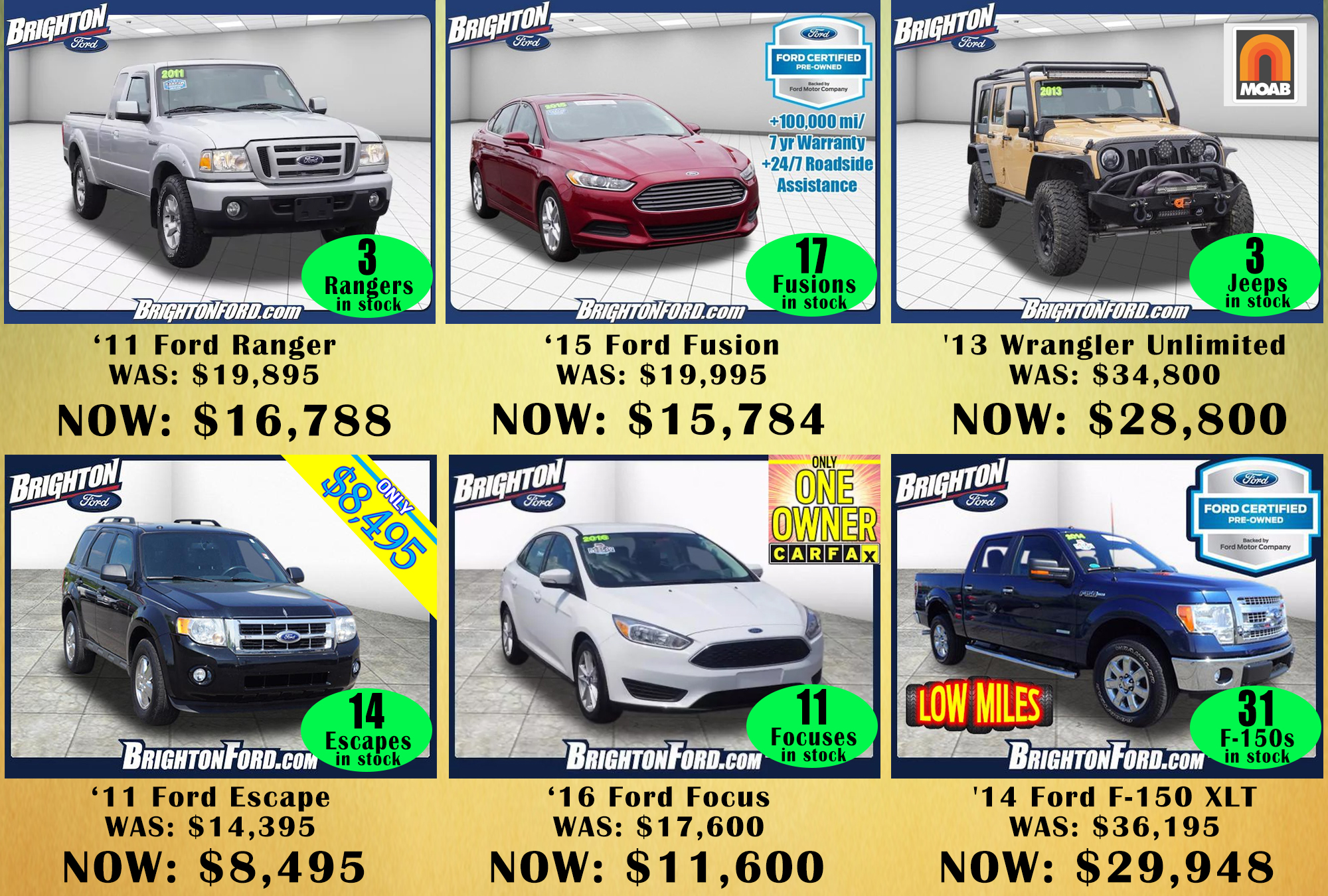 Additional 6 000 Off Used Cars At Our Black Friday Sale Brighton Ford
