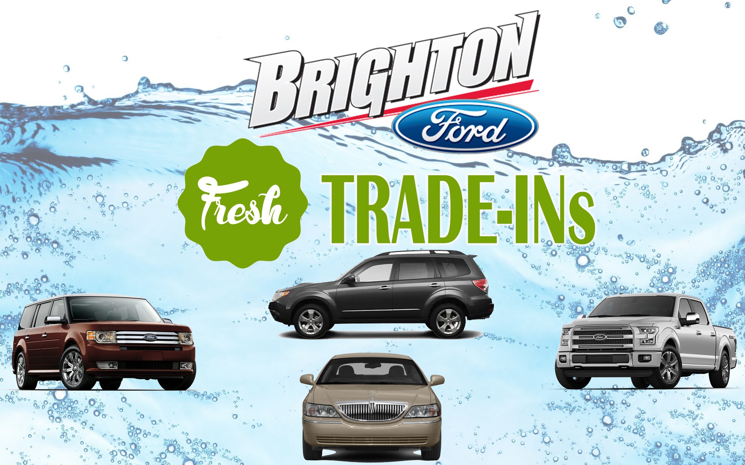 Fresh Trade Ins Used Trucks at Brighton Ford