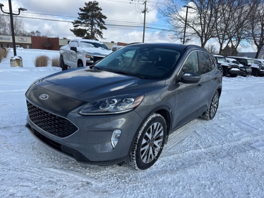 Used 2021 Ford Escape Titanium Hybrid SUV