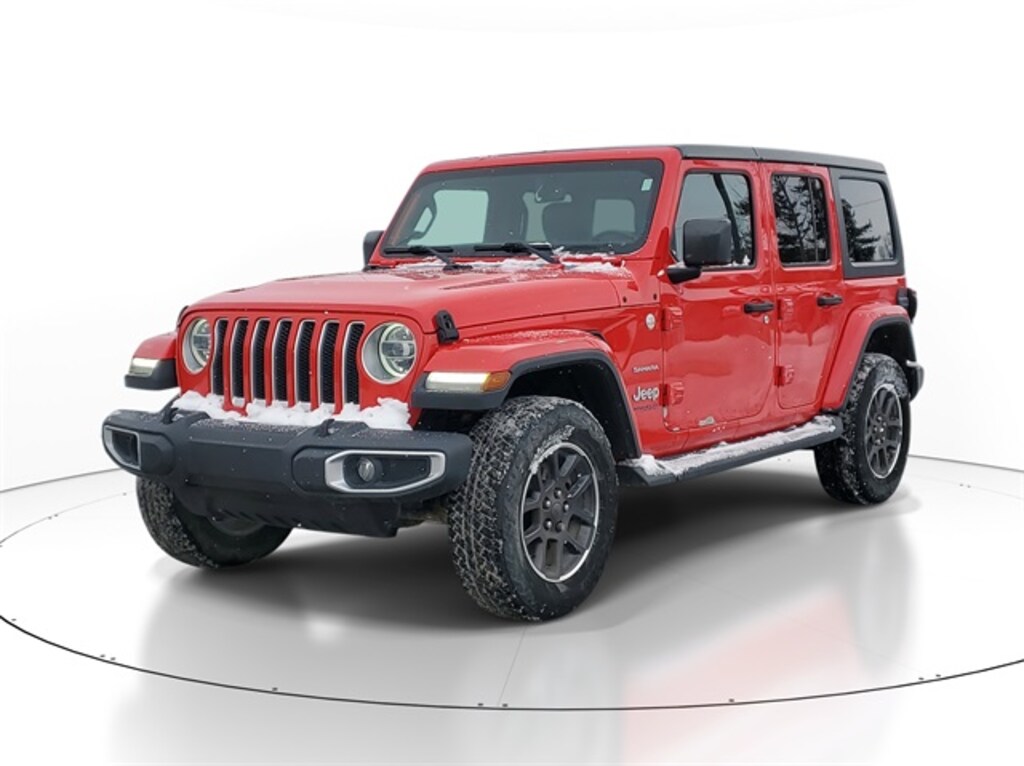 Used 2018 Jeep Wrangler Unlimited Sahara 4x4 SUV