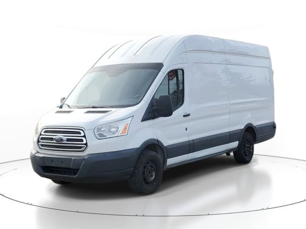Used 2015 Ford Transit-350 Base Van High Roof Extended-Length Cargo Van