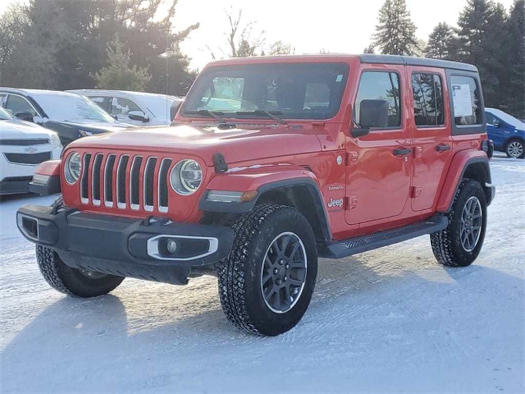 Used 2018 Jeep Wrangler Unlimited Sahara SUV