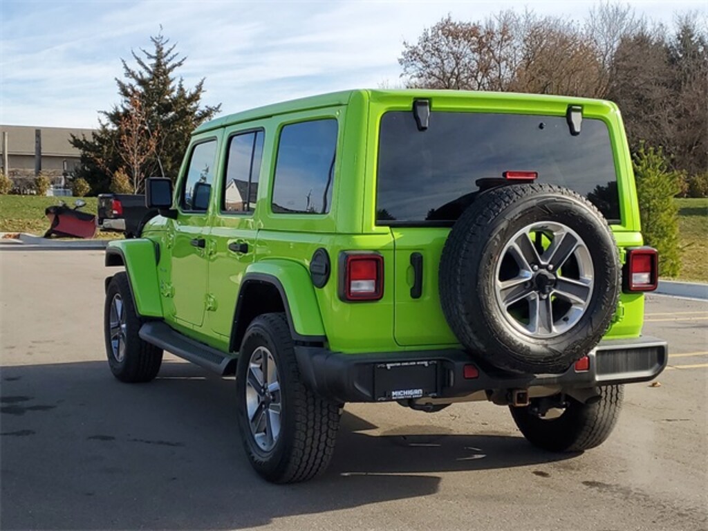 Used 2021 Jeep Wrangler Unlimited Sahara SUV
