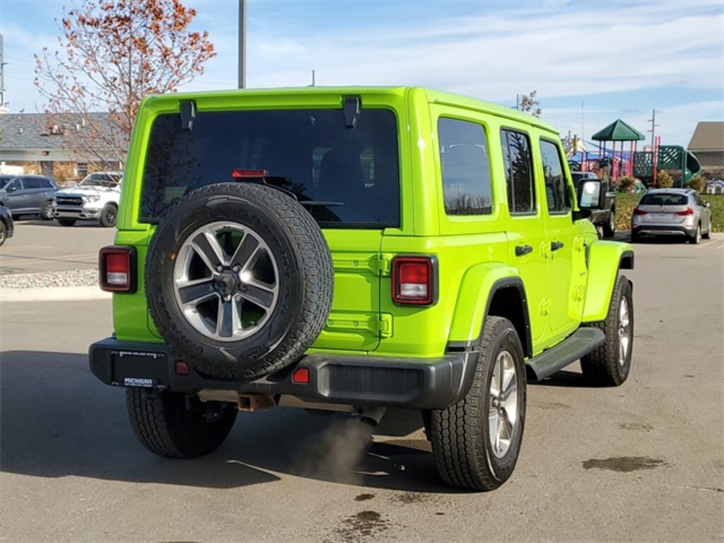 Used 2021 Jeep Wrangler Unlimited Sahara SUV