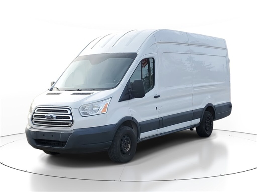 Used 2015 Ford Transit-350 Base Van High Roof Extended-Length Cargo Van