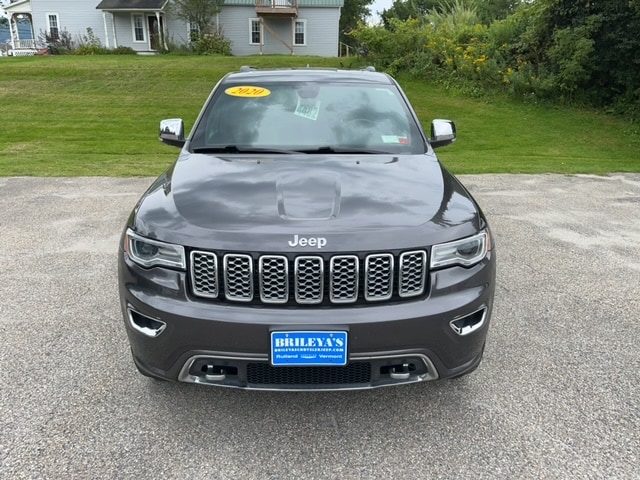 Used 2020 Jeep Grand Cherokee Overland with VIN 1C4RJFCGXLC136199 for sale in Rutland, VT