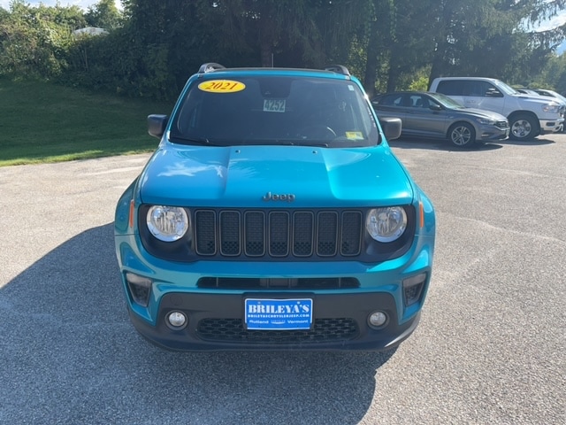 Used 2021 Jeep Renegade 80TH Edition with VIN ZACNJDBB7MPM93505 for sale in Rutland, VT