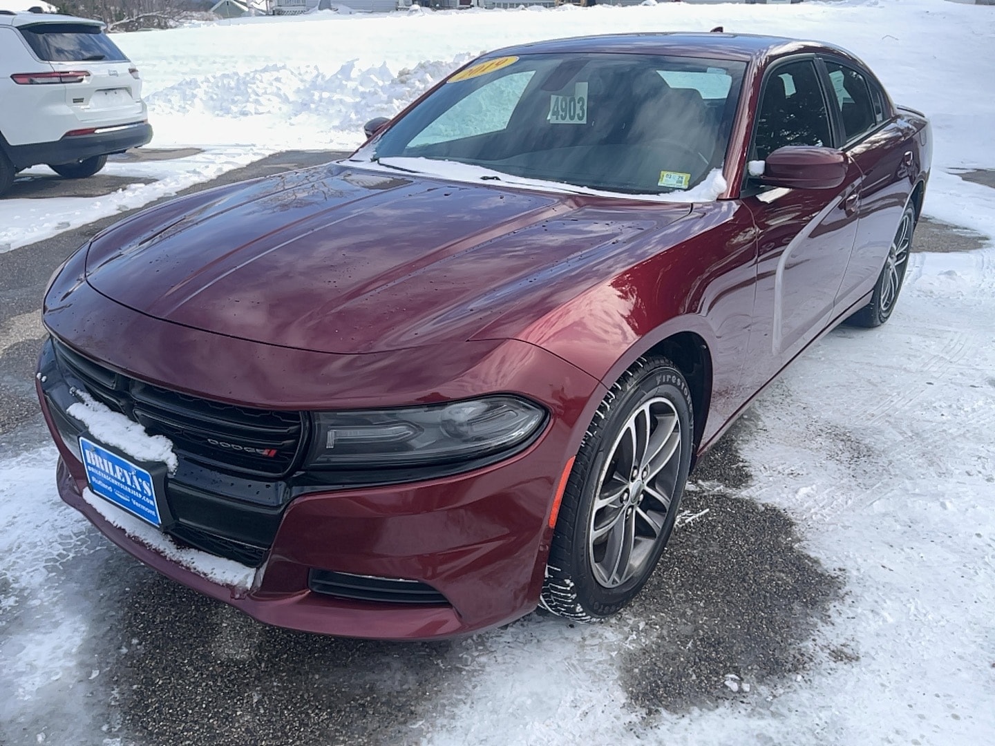 Used 2019 Dodge Charger SXT with VIN 2C3CDXJG7KH605996 for sale in Rutland, VT