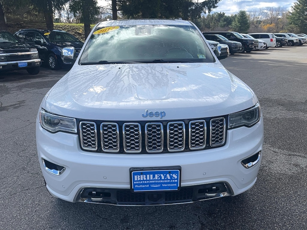 Used 2017 Jeep Grand Cherokee Overland SUV