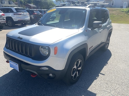Featured Pre-Owned 2019 Jeep Renegade Trailhawk SUV for sale in Rutland, VT at Brileya's Chrysler Jeep