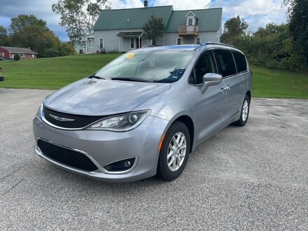 Featured Pre-Owned 2020 Chrysler Pacifica Touring L Van Passenger Van for sale in Rutland, VT at Brileya's Chrysler Jeep