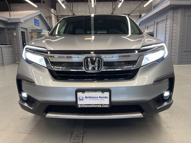 Certified 2021 Honda Pilot Touring with VIN 5FNYF6H90MB003205 for sale in Crystal Lake, IL