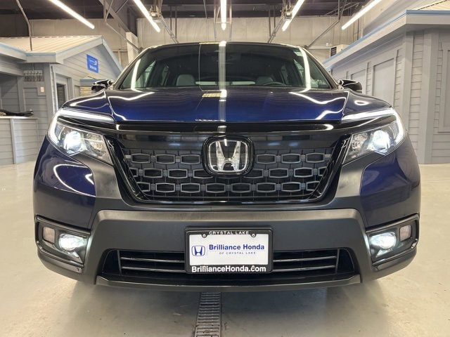 Used 2021 Honda Passport EX-L with VIN 5FNYF8H5XMB009005 for sale in Crystal Lake, IL