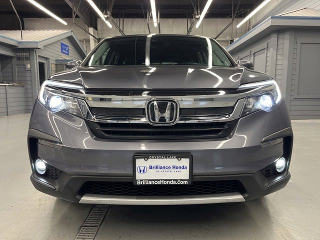 Used 2021 Honda Pilot EX-L with VIN 5FNYF6H57MB009550 for sale in Crystal Lake, IL