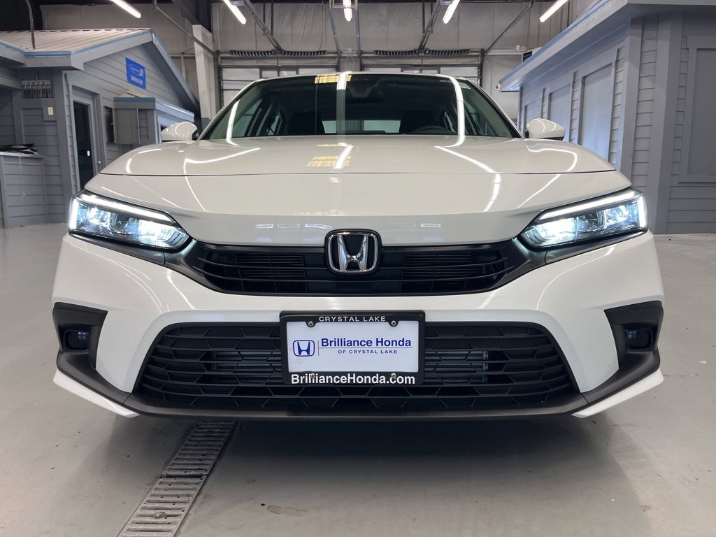 Certified 2023 Honda Civic EX with VIN 2HGFE1F75PH322906 for sale in Crystal Lake, IL