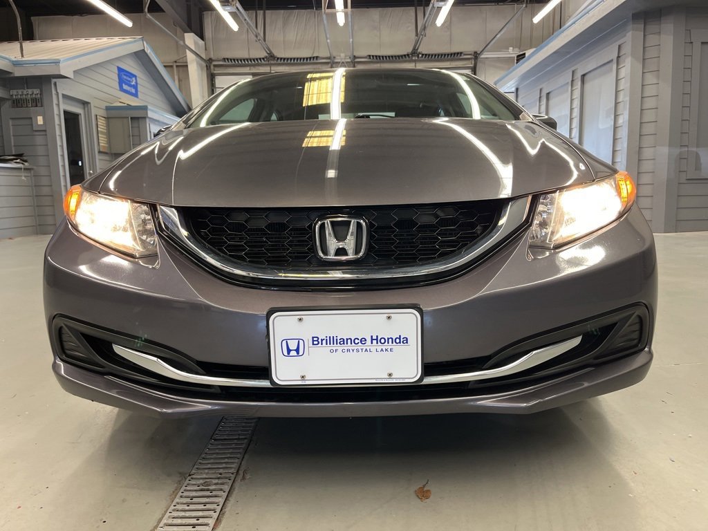 Used 2014 Honda Civic EX with VIN 2HGFB2F84EH542607 for sale in Crystal Lake, IL