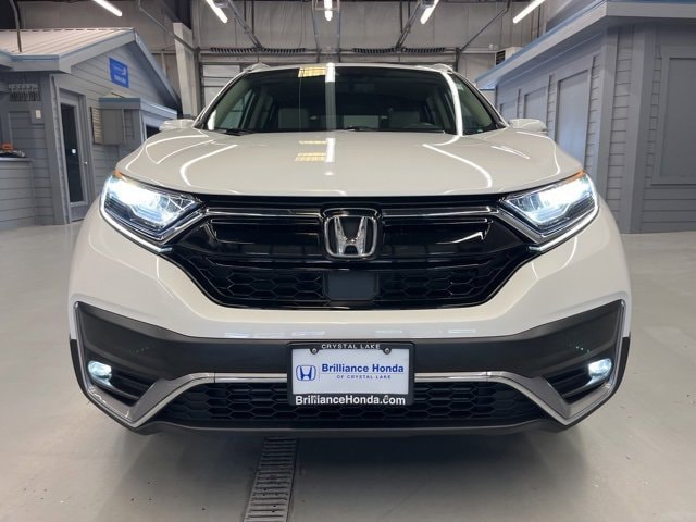 Used 2021 Honda CR-V Touring with VIN 5J6RW2H99ML000100 for sale in Crystal Lake, IL