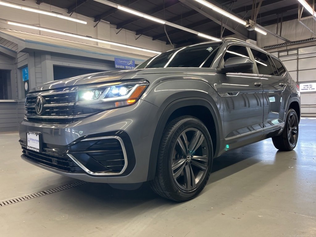 Used 2021 Volkswagen Atlas 3.6L V6 SE w/Technology R-Line 4MOTION SUV