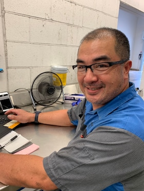 Staff member Caesar Martinez from a67ada6b4f55