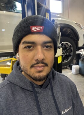 Staff member Abe Aguilar from a67ada6b4f55