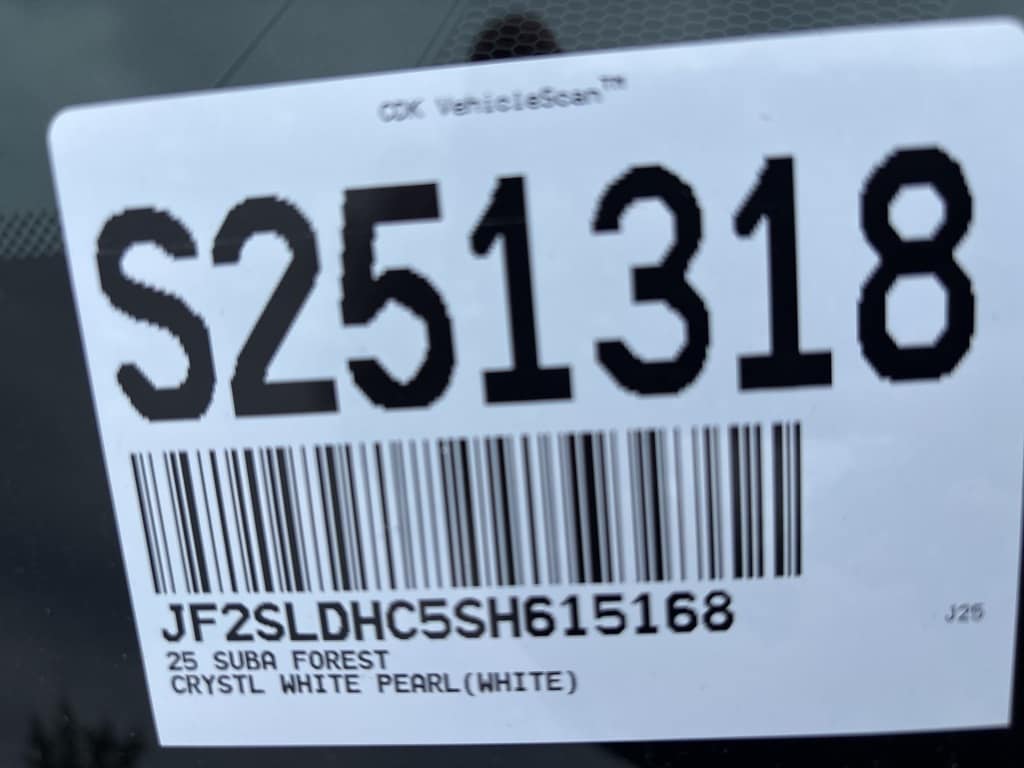 New 2025 Subaru Forester Sport SUV