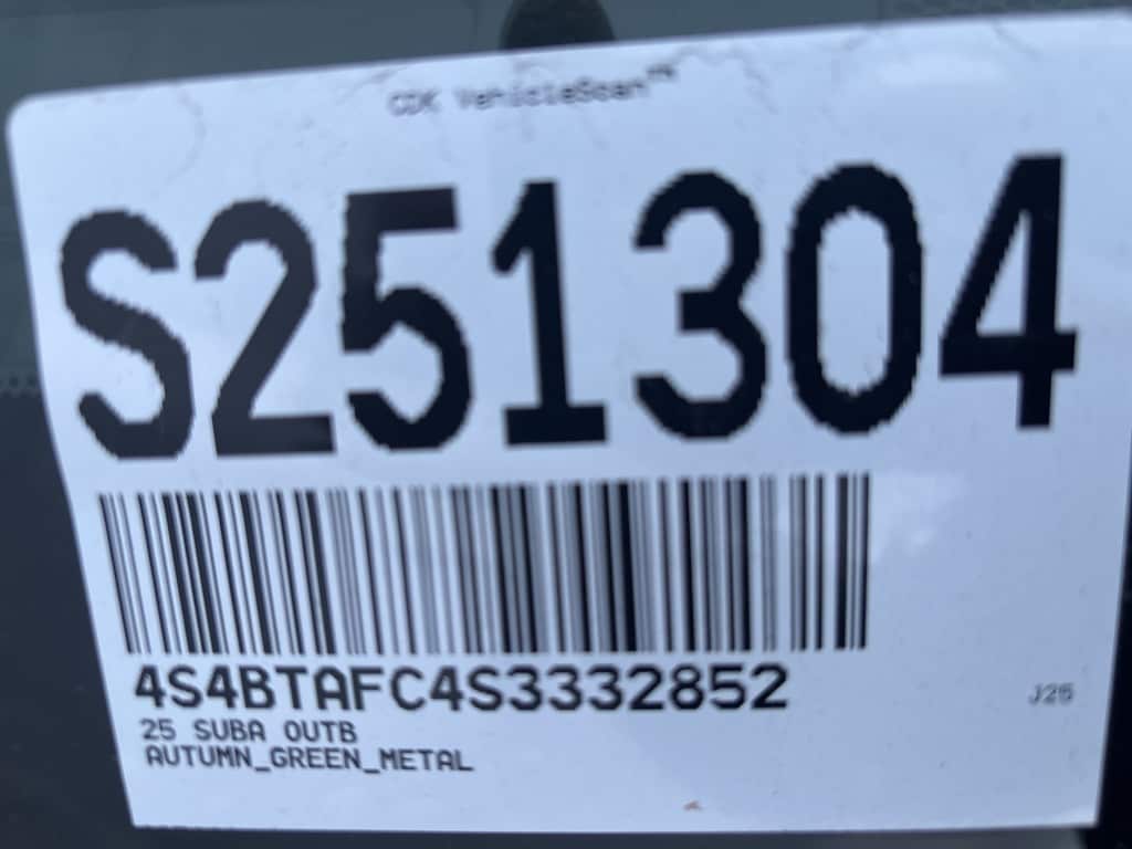 New 2025 Subaru Outback Premium SUV