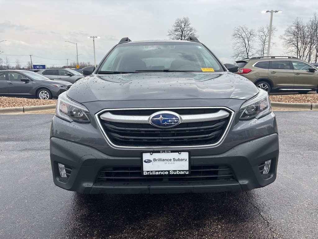 Certified 2022 Subaru Outback Premium with VIN 4S4BTADC6N3195436 for sale in Elgin, IL
