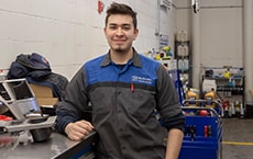 Staff member Fred Saldana from a67ada6b4f55