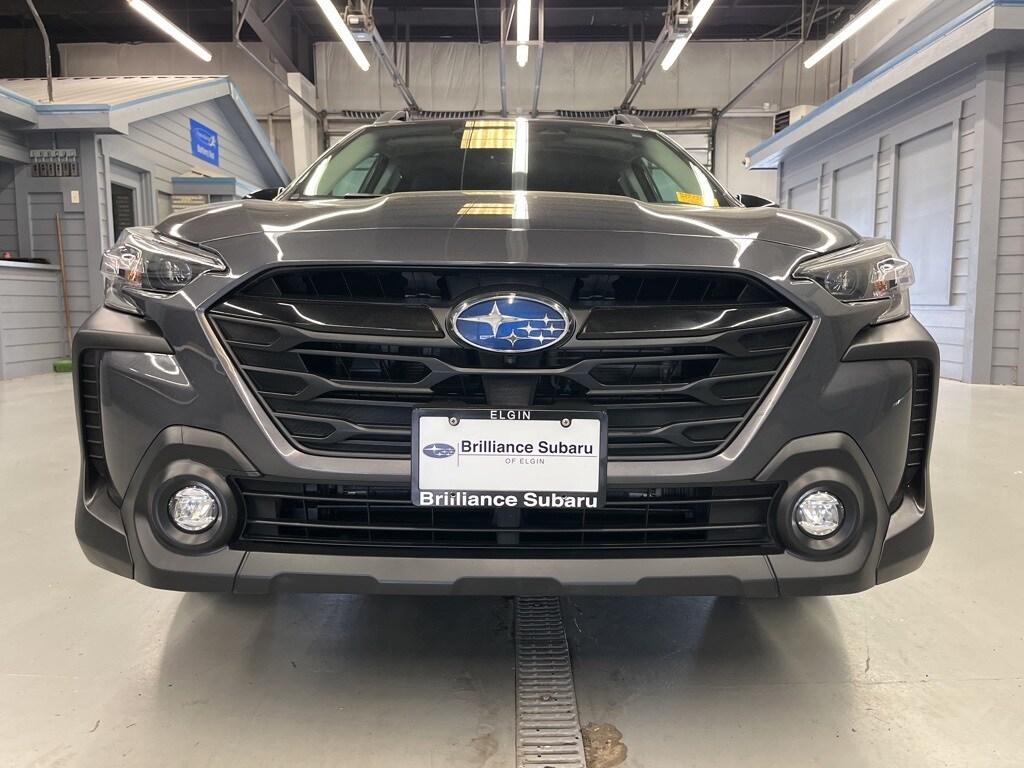 Certified 2024 Subaru Outback Onyx Edition with VIN 4S4BTGLD8R3203247 for sale in Elgin, IL
