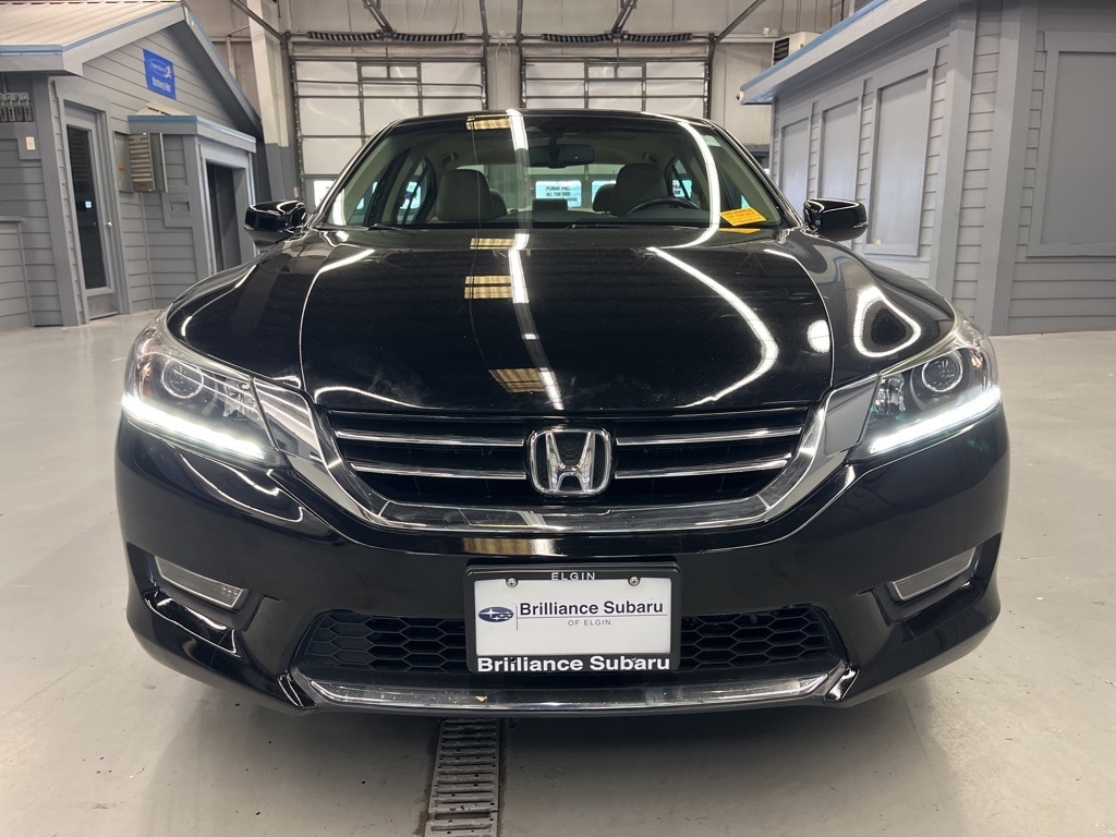 Used 2013 Honda Accord EX-L V6 with VIN 1HGCR3F81DA042700 for sale in Elgin, IL
