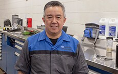 Staff member Jun Cueto from a67ada6b4f55