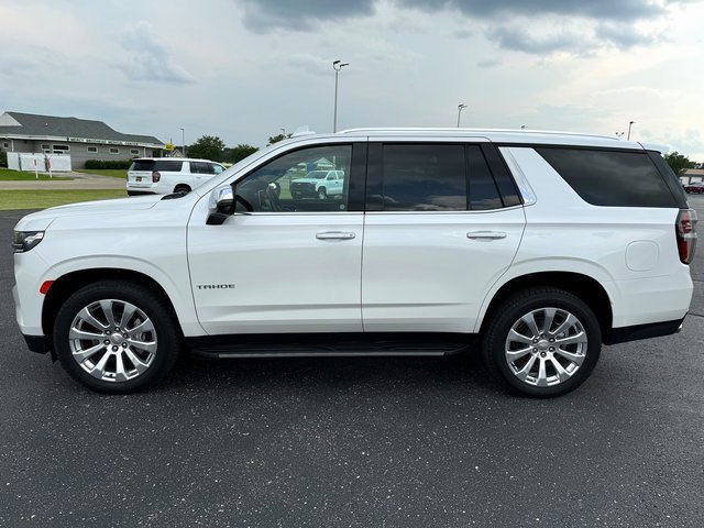 Used 2021 Chevrolet Tahoe Premier with VIN 1GNSKSKDXMR116264 for sale in Brodhead, WI