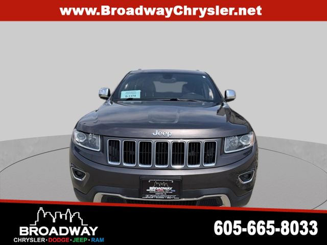 Used 2015 Jeep Grand Cherokee Limited with VIN 1C4RJFBG7FC739116 for sale in Yankton, SD