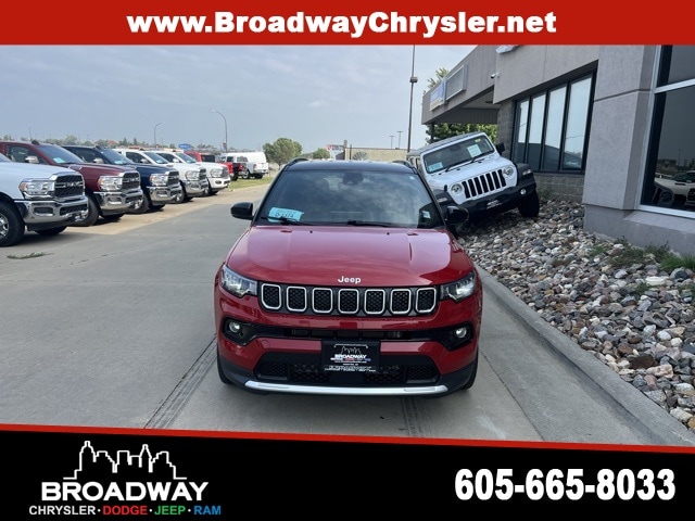 Used 2023 Jeep Compass Limited with VIN 3C4NJDCN1PT523235 for sale in Yankton, SD