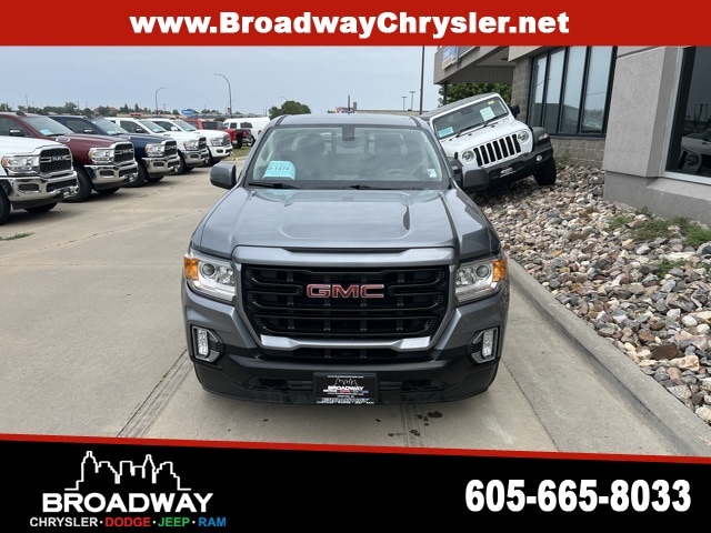 Used 2022 GMC Canyon Elevation with VIN 1GTG6CEN6N1223759 for sale in Yankton, SD