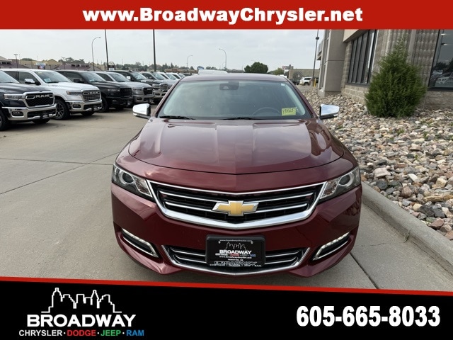 Used 2016 Chevrolet Impala 2LZ with VIN 2G1145S37G9172189 for sale in Yankton, SD