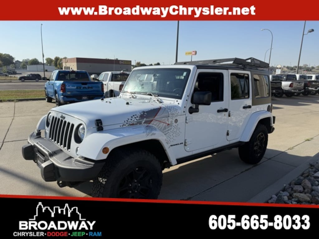 Used 2016 Jeep Wrangler Unlimited Sahara SUV