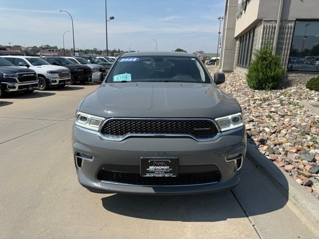 Used 2022 Dodge Durango SXT with VIN 1C4RDJAG8NC209635 for sale in Yankton, SD