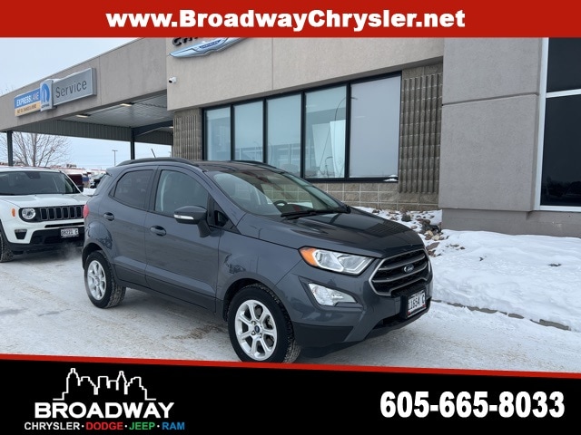 Used 2021 Ford EcoSport SE with VIN MAJ3S2GE0MC434644 for sale in Yankton, SD