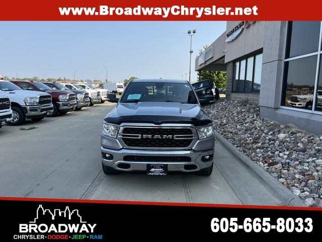 Used 2022 RAM Ram 1500 Pickup Big Horn/Lone Star with VIN 1C6SRFFT1NN404378 for sale in Yankton, SD