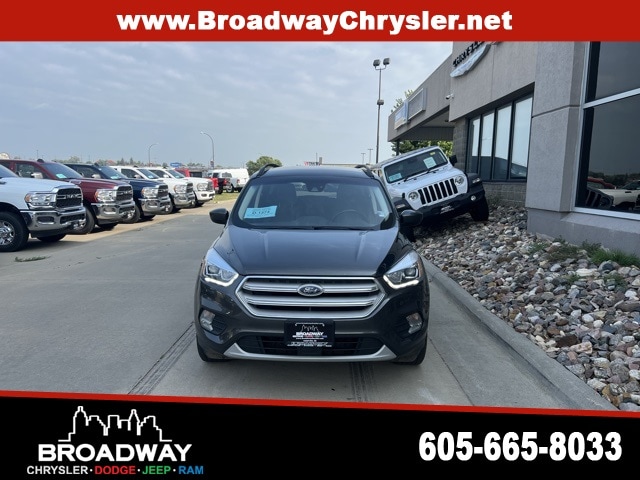 Used 2018 Ford Escape SEL with VIN 1FMCU9HD1JUC59633 for sale in Yankton, SD