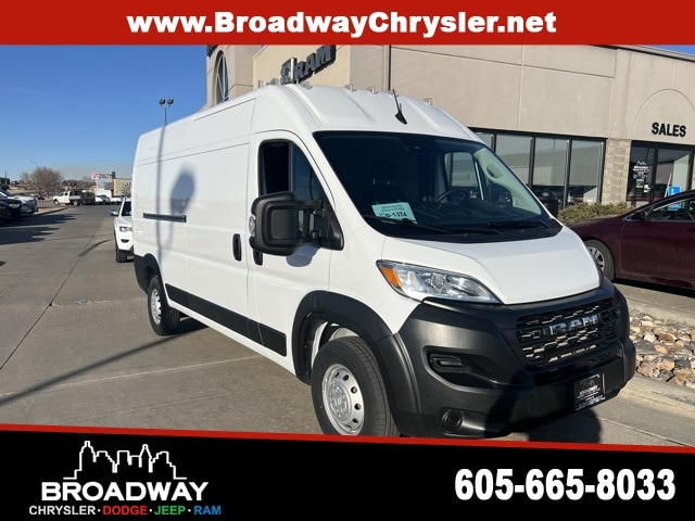 Used 2023 RAM ProMaster Cargo Van Base with VIN 3C6LRVDG7PE563742 for sale in Yankton, SD