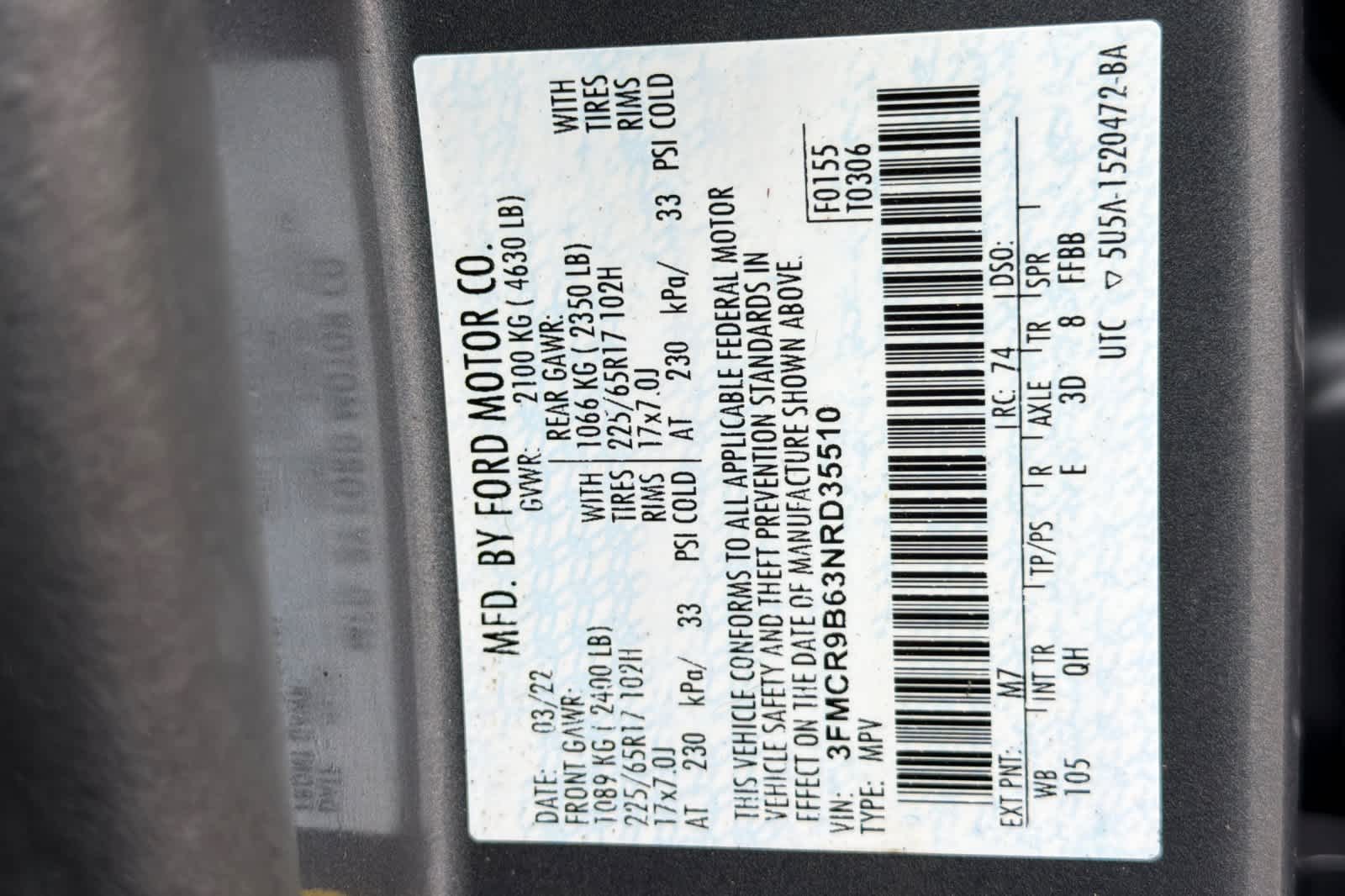 Thumbnail: 2022 Ford Bronco Sport - 28