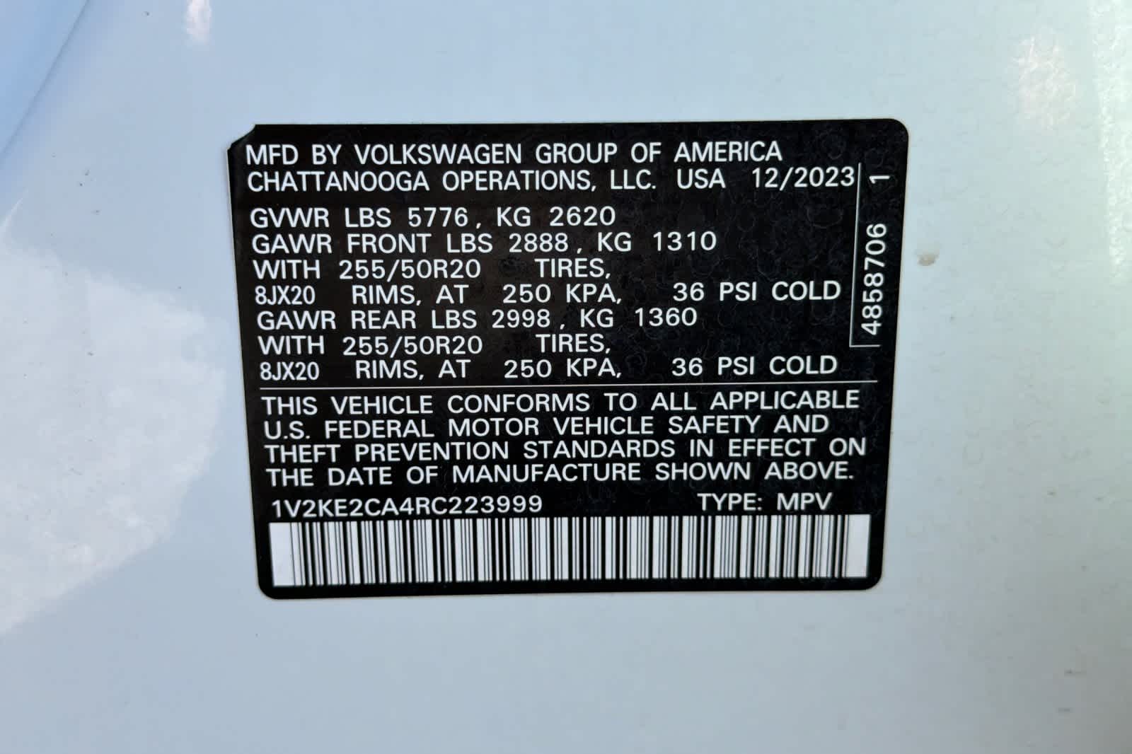Thumbnail: 2024 Volkswagen Atlas - 29