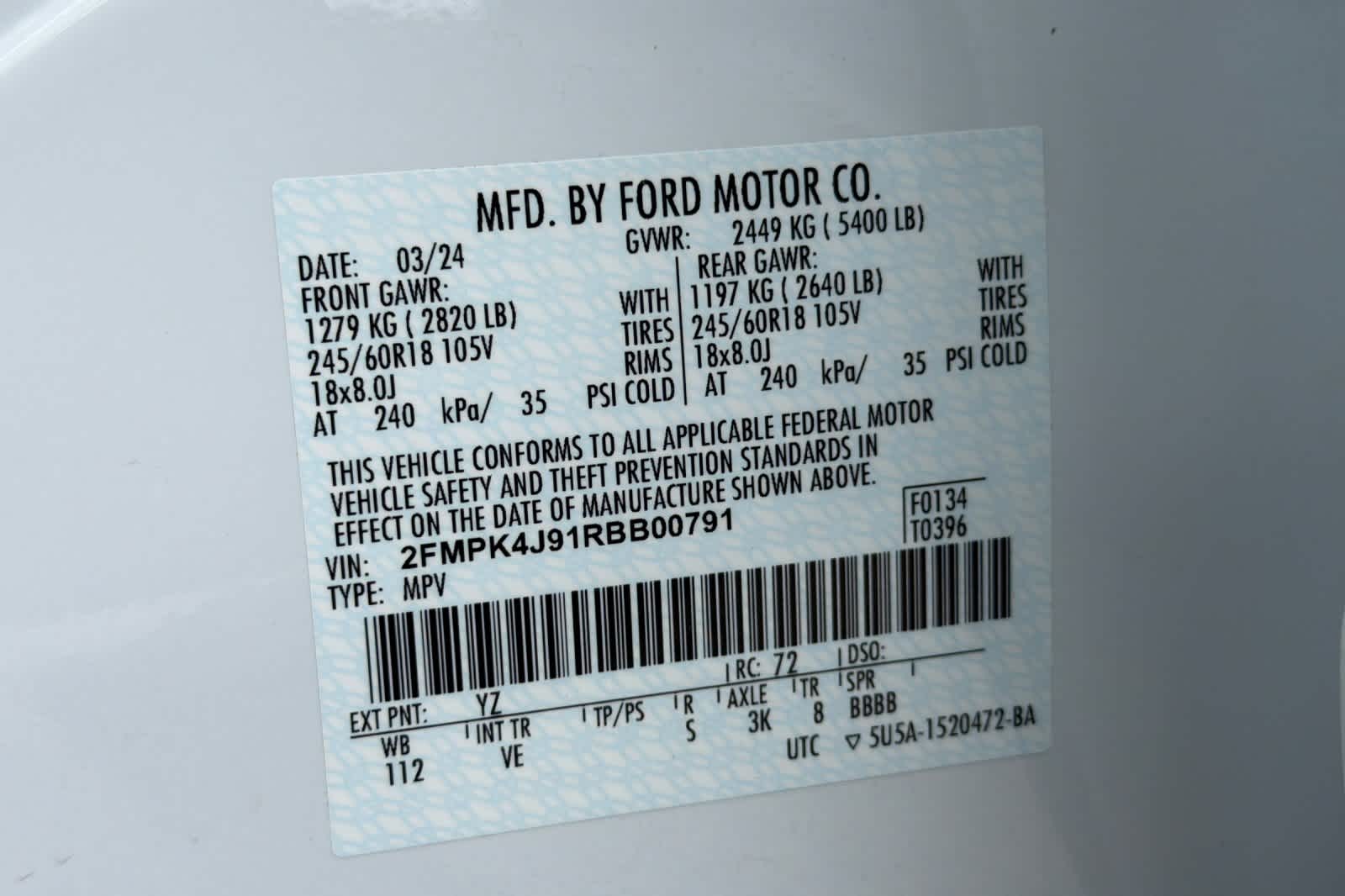 Thumbnail: 2024 Ford Edge - 28